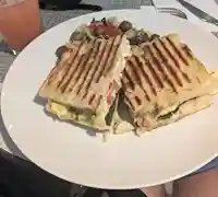 Gourmet panini at Alta's Kitchen in New Hope, PA